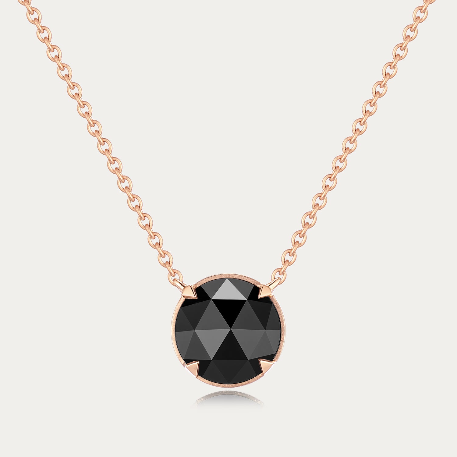 MIRA NOIR 純心ブラックダイヤモンドペンダント