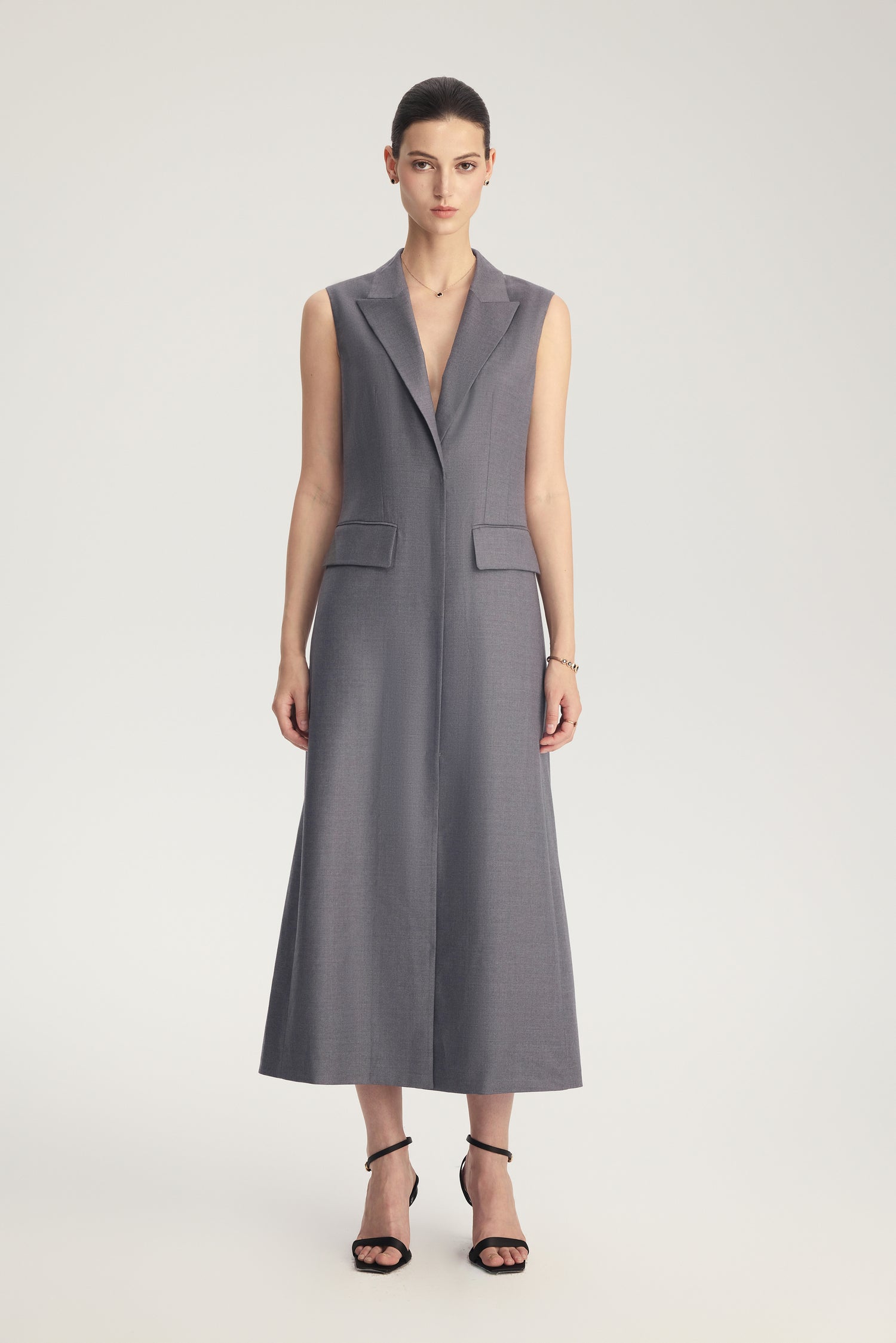 Four Seasons Wool Convertible Scarf Dress